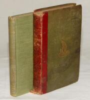 ‘The Cricket Field or The History and the Science of Cricket’. J. Pycroft. London 1851. 1st edition. 242pp. Original decorative boards. Lacking title page and large portion of the front endpaper. Breaking to internal hinges, wear to boards and age toning 