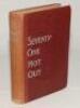 William Cafffyn. Surrey County Cricket Club & M.C.C. 1849-1873. ‘Seventy-One Not Out. The Reminiscences of William Caffyn’. Edited by ‘Mid-On’. Richard Daft. Edinburgh 1899. Signed and inscribed in ink to front end paper by the subject to his daughter ‘To