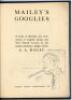 Arthur Mailey. ‘Mailey’s Googlies. County and Test Cricket Sketches by the Great Australian Bowler’. Graphic Publications. London 1921. Original pictorial covers, tipped in to modern blue cloth. To the title page is a hand drawn self portrait of Mailey in - 2