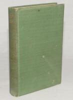 ‘The Summer Game. A Cricketer’s Journal’. Neville Cardus. London 1929. Limited edition large paper edition of 120 numbered copies, signed by the author, this being no. 110. Printed on handmade paper, edges untrimmed. Lacking dustwrapper. Padwick 6664. Min