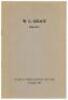 ‘The Graces. E.M., W.G. & G.F.’. A.G. Powell and S. Canynge Caple. London 1948. D/W. Limited edition of 1000 numbered copies of which this is number 361. Dustwrapper. Odd nick and stain to dustwrapper, good. Sold with ‘W.G. Grace 1848-1915’. A.N.B. Sugden - 2