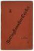 Nottinghamshire cricket. Three early titles. ‘Nottingham Cricket Matches from 1771 to 1853 with an introductory chapter, descriptive of the local history of the game, and brief sketches of the principal players’, printed by J.F. Sutton, Nottingham, first - 3