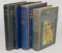 W.G. Grace. Four hardback titles by or about Grace, including one limited edition. Titles are ‘The Graces (E.M., W.G. & G.F.)’, A.G. Powell & S. Canynge Caple, London 1948. Limited edition no. 693/1000. Original blue cloth. ‘Cricket’, W.G. Grace, Bristol 