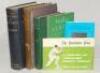 Yorkshire cricket histories and biographies. Six titles including one signed and one limited edition. ‘Hedley Verity. Prince with a Piece of Leather’, Sam Davis, London 1952. Signed with dedication by the author to the front endpaper. Good dustwrapper. ‘R