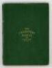 ‘The Cricketer’s Manual [for 1851] containing a brief review of the character, history and elements of cricket, with the laws... by “Bat” [Charles Box]’. Baily Brothers, London 1851, fourth issue incorporating further alterations to the contents page. 110