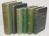 Early cricket biographies. Six hardback titles. ‘Kings of Cricket’, Richard Daft, Bristol 1893. ‘With Bat and Ball’, George Giffen, London 1898, frontispiece becoming detached. ‘Alfred Shaw Cricketer’, A.W. Pullin (‘Old Ebor’), London 1902. ‘The Hon. F.S.