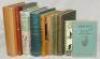 Cricket instructional. Eleven titles, the majority hardbacks, some with dustwrappers. ‘The Jubilee Book of Cricket’, K.S. Ranjitsinhji, London 1897, soiling to boards. ‘Cricket’, R.H. Lyttelton, London 1898, spotting to boards. ‘Cricket’, Gilbert L. Jesso