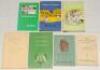 Cricket biographies and autobiographies. Thirty one titles, the majority hardbacks. A number of titles with original dustwrappers including ‘Cricket Heritage’, W.J. Edrich, London 1948. ‘Close of Play’, Leslie Ames, London 1953. ‘I’ll Spin You a Tale’, Er - 3