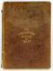 ‘The Cricketers Manual by “BAT”’. Charles Box. London 1851. Fifth edition. Original decorative cloth, gilt to page edge. Loss to head and base of spine paper, some splitting to boards at spine, soiling and some wear to boards otherwise in good condition