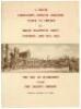 Hambledon. ‘A Grand Coronation Festival Old-Time Match at Cricket’ 1953. Official programme for the charity match between The Men of Hambledon v The Ancient Firemen, played on Broad Halfpenny Down, 30th May 1953. Horizontal fold, otherwise in good conditi