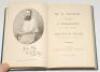 ‘W.G. Grace. A Biography’. W. Methven Brownlee. London first edition 1887. iv, 166pp, xviii. Original blue cloth covers with nice bright gilt titles to front and spine. Frontispiece illustration of W.G.Grace and facsimile letter from Grace which precedes - 3