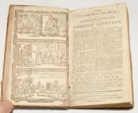 ‘The Universal Spelling Book’. Daniel Fenning. ‘ A new edition, corrected’. Printed by H.D. Steel, Lothbury, London 1788. Original brown calf with matching replacement spine, gilt title to spine. 152pp plus four page postcript. Woodcut illustrations inclu