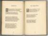 ‘The Way of the South Wind’. Gerald D. Martineau. The Vine Press, Steyning 1925. Original pictorial stiffened boards with red cloth spine, gilt title to spine. Limited ‘ordinary’ issue of 300 copies, this being number 230. The collection of poems includes - 3