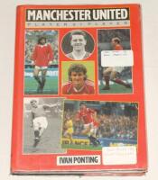 ‘Manchester United. Player By Player’. Ivan Ponting. Marlborough 1989. Profusely signed to endpapers and to player biographies by approx. two hundred Manchester United players and managers from 1948 onwards. Earlier signatures include members of the 1948 