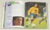 ‘Superstars of the World Cup’. Jon Palmer. Bristol 1998. Published for the 1998 World Cup in France. Signed to the biography pages by thirty two featured players. Signatures are Eusebio (Portugal), Gallacher, McAllister (Scotland), Kluivert, Cocu (Netherl - 4