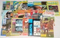 Manchester United F.C. away programmes seasons 1979/80- 1983/84. Forty five official programmes for away matches played by Manchester United in the Football League, League/ Milk Cup and F.A. Cup. G