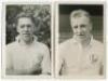 James Smailes. Tottenham Hotspur 1930-1932 and S. Smith. Tottenham Hotspur (pre war). Two mono real photographs of the two players, both head and shoulders wearing Spurs shirts. Players name typed to verso of each photograph. Photographs by City Press, wi