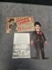 The Amazing Dancing Charlie Illsion 1930's 1930s made in the UK Box / Envelope in somewhat surprisingly excellent condition, hardly creased, flaps intact. Instructions included, the only flaw is the lower legs need riviting back together (rivits are in t - 3