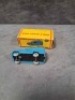 Dublo Dinky diecast #063 Commer van in blue in excellent box (one tab disconnected)