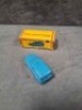 Dublo Dinky diecast #063 Commer van in blue in excellent box (one tab disconnected) - 3