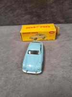 Dinky Toys Diecast #182 Porsche 356A Coupe in pale blue in ok box (one end flap missing)