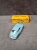 Dinky Toys Diecast #182 Porsche 356A Coupe in pale blue in ok box (one end flap missing) - 4