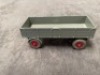 Dinky Toys Diecast #428 Large Trailer Grey with 
Red hubs (Later renumbered to 551) 1955-64 in box (one end has no tabs, the other has one tab missing and flap detached) - 2