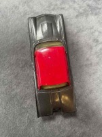 Corgi diecast #214S Ford Thunderbird In Metallic Grey With A Red Roof And Lemon Interior Excellent Model Unboxed 1961-1964