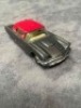 Corgi diecast #214S Ford Thunderbird In Metallic Grey With A Red Roof And Lemon Interior Excellent Model Unboxed 1961-1964 - 4