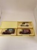 2x diecast Lledo 3 vehicle set 1x Sainsburys branding & 1x British Railways Set - 3