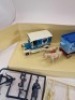 3x Lledo Horse drawn vehicles & one Lledo set including s horse drawn vehicle & two vans - 4