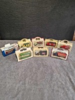 8x Boxed Lledo diecast vehicles
