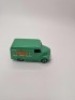 A collection of Dinky diecast models x 3 unboxed comprising of DINKY #30p / 442 Studebaker Red Esso Petrol Tanker Produced 1952-60 Dinky #454 Trojan 15cwt Van Green (Cydrax) - Diecast green hubs. Cydrax livery. Produced 1956-1959 and Dinky #30V/491 Electr - 7