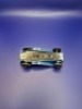 A collection of Dinky diecast models x 3 unboxed comprising of Dinky 38f Jaguar Sports Car Light Blue/Grey (Post War) - 1 celluloid windscreens. Ridged hubs produced 1946 - 1955 and 2 x Dinky 38f Jaguar Sports Car Blue/Grey (Post War) one with one cellul - 8