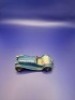 A collection of Dinky diecast models x 3 unboxed comprising of Dinky 38f Jaguar Sports Car Light Blue/Grey (Post War) - 1 celluloid windscreens. Ridged hubs produced 1946 - 1955 and 2 x Dinky 38f Jaguar Sports Car Blue/Grey (Post War) one with one cellul - 9