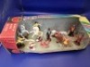 Extremely Rare Charbens Circus World Wide Series Hand painted unbreakable circus figures in orignal box - 5