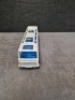 Dinky diecast #954 Vega Major Luxury Coach White/Maroon Light blue interior and cast hubs with box 1971-1976 - 3