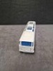 Dinky diecast #954 Vega Major Luxury Coach White/Maroon Light blue interior and cast hubs with box 1971-1976 - 4