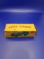 Dinky Diecast #236 Connaught Racing Car Green with White driver in Box (only one tab and no flaps) 1957 - 1959
