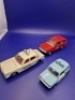 3 x Dinky diecast unboxed comprising of #192 Fire Servce Range Rover, #255 Ford Zodiac Police Car and #255 Mini Clubman Police Car