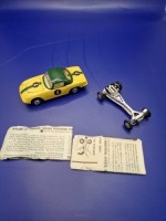 Corgi diecast unboxed Lotus Elan S2 with removable Chassis with a spare chassis plus leaflet