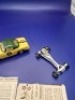 Corgi diecast unboxed Lotus Elan S2 with removable Chassis with a spare chassis plus leaflet - 2