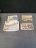 4x Matchbox boxed Model Kits 1/76 scale, comprising of; #PK402 Wellington Mk. X, #PK173 L.RlD.G 30 cwt Chevrolet Willys Jeep, #PK175 Montys Caravan and PK172 Morris C.8. MkII
