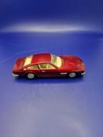 Dinky Diecast #90 Monteverdi 375L in red with White interior and cast hubs Unboxed 1970 - 1974