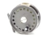 A Hardy St George 3 ?" trout fly reel, ebonite handle, alloy foot, two screw drum latch, white agate line guide (no cracks), milled rim tension screw and Mk.II check mechanism, light wear to enamel finish only, in zip case