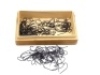 A collection of Victorian blind eyed salmon hooks, , size 1 ½ and in unused condition, approximately two hundred in total