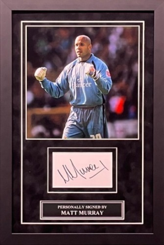 Sammy Hyppia Signed And Framed Liverppol Fc Display