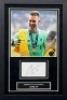 Adrian Signed And Framed Liverpool Fc Display Certificate of Authenticity