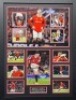 Cristiano Ronaldo Signed And Framed Manchester United Display Certificate of Authenticity