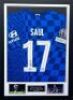 Saul Niguez Signed And Framed Everton Shirt Certificate of Authenticity